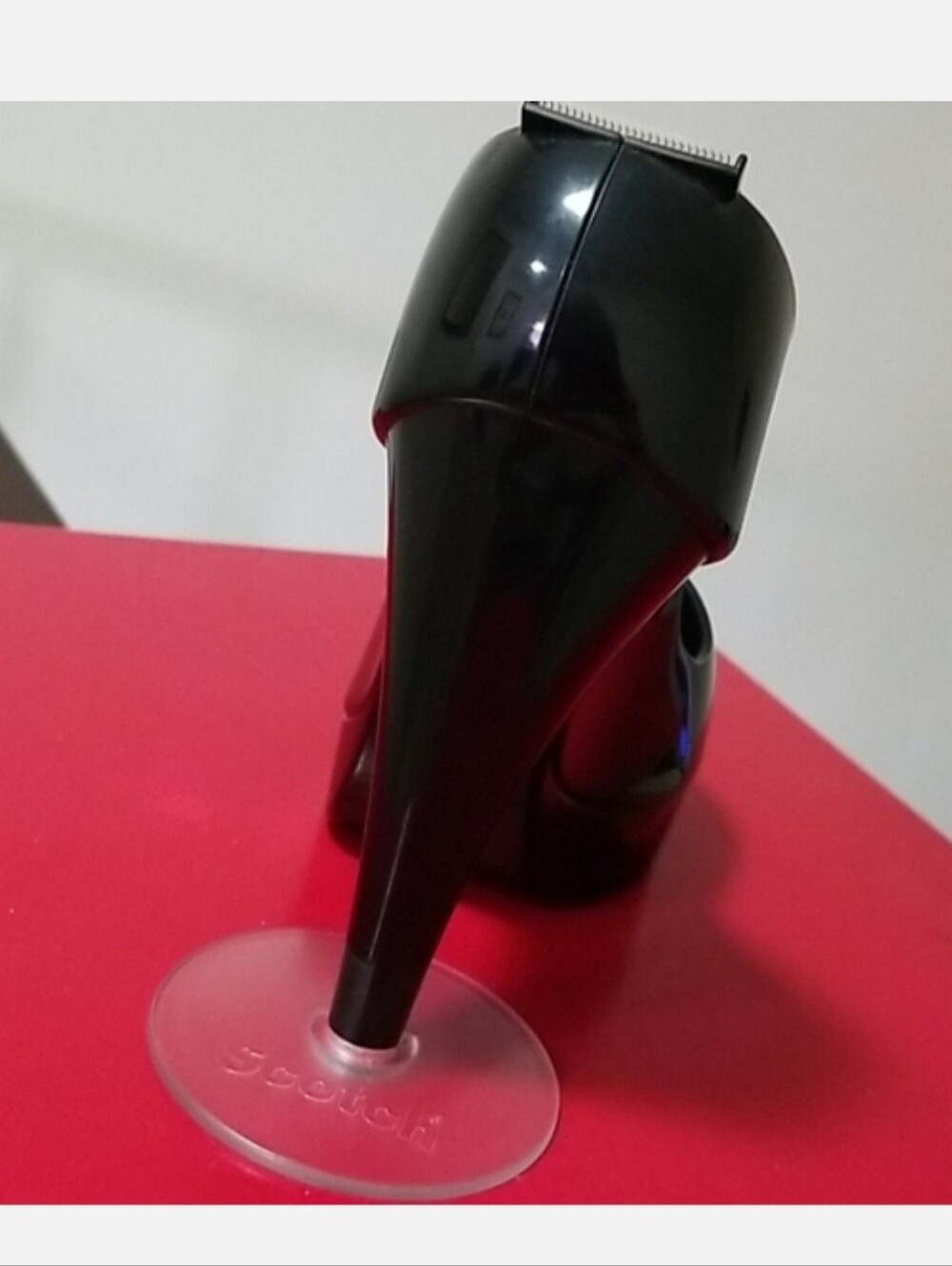 Black High Heel Tape Dispenser - Fashion Desk Accessory - Picture 6 of 7